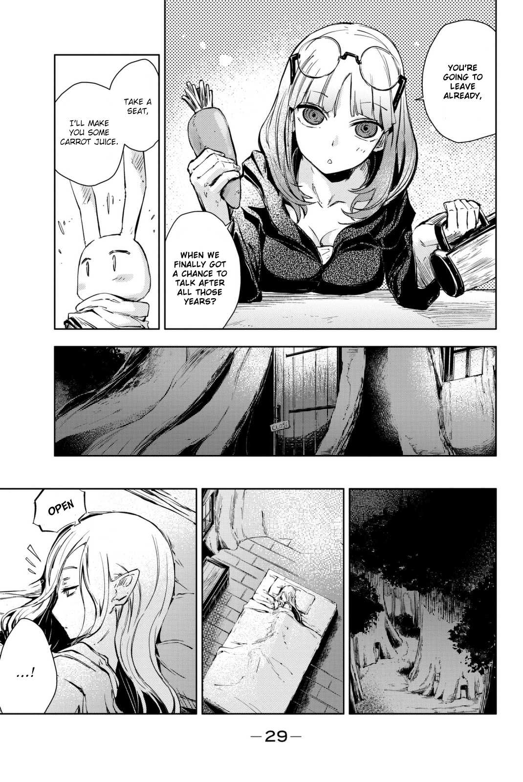 Peach Boy Riverside Chapter 8 page 30 - Chapter 8: The Witch and Learning Magic