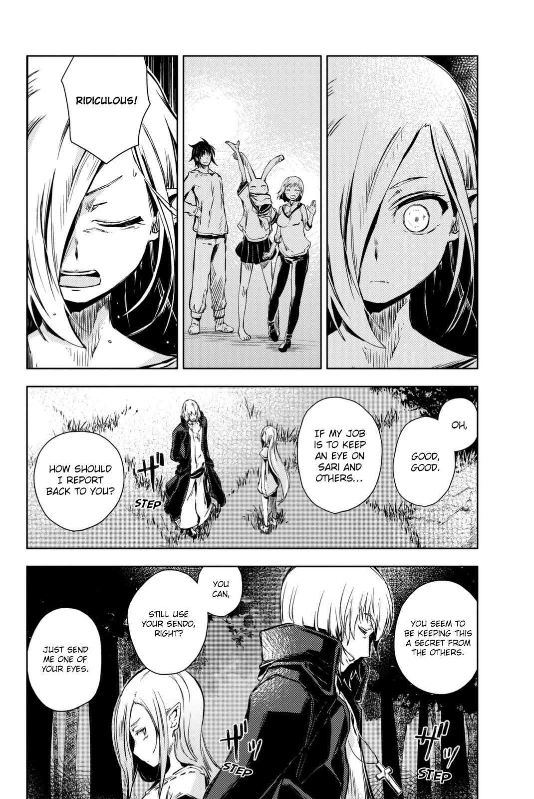 Peach Boy Riverside Chapter 8 page 35 - Chapter 8: The Witch and Learning Magic