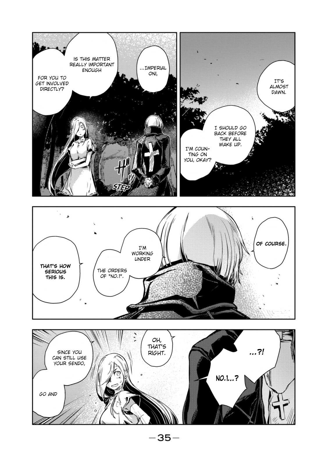 Peach Boy Riverside Chapter 8 page 36 - Chapter 8: The Witch and Learning Magic
