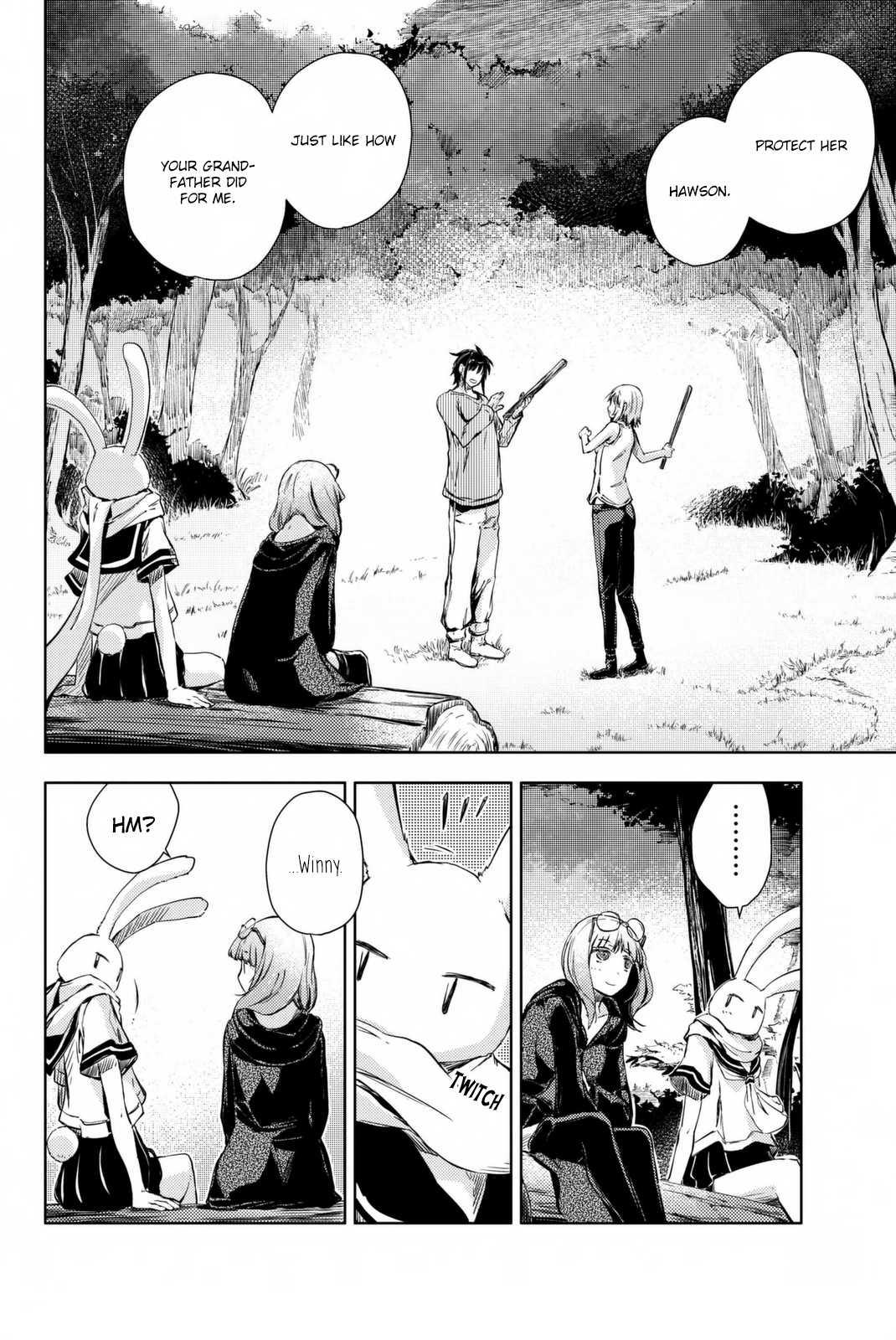 Peach Boy Riverside Chapter 9 page 34 - Chapter 9: Hawson and the Truth