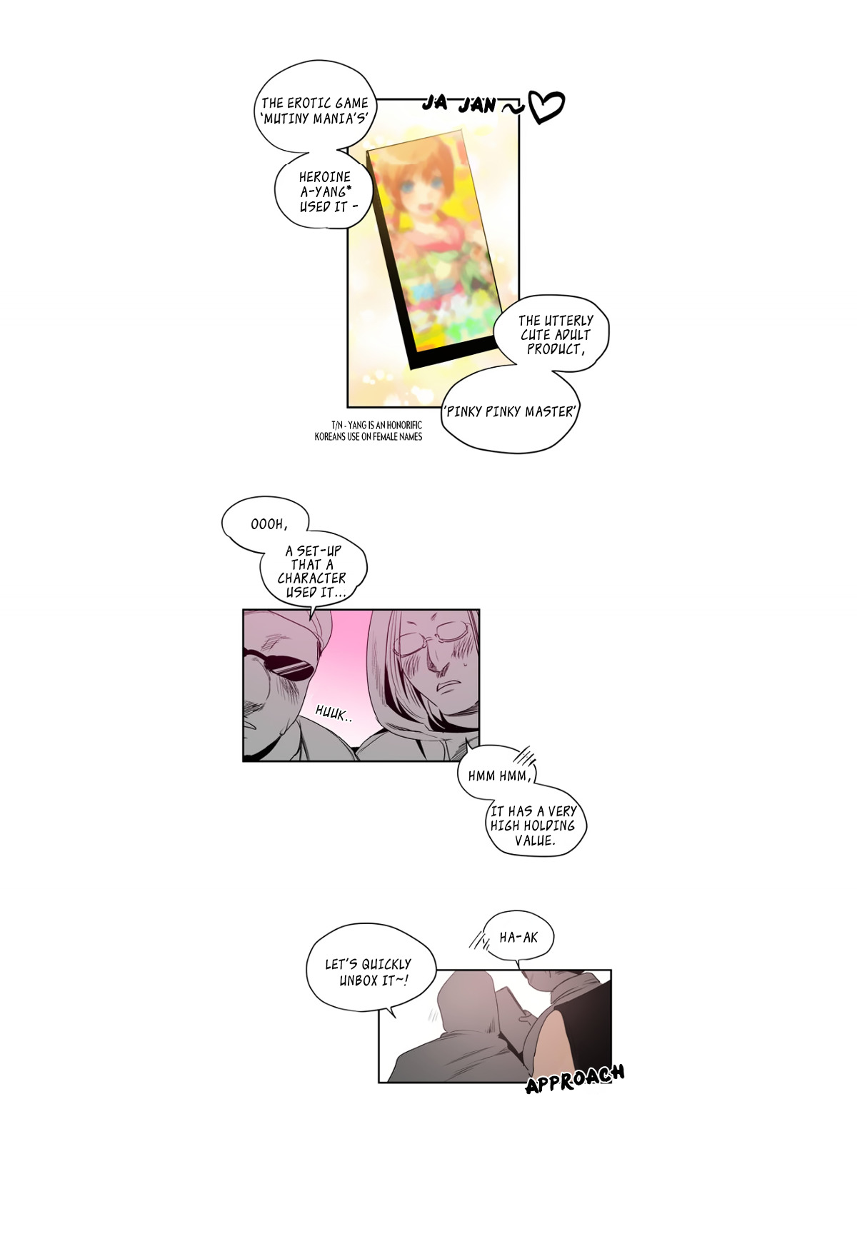 Peach Love Chapter 1 page 2 - Chapter 1 : Meeting (1)