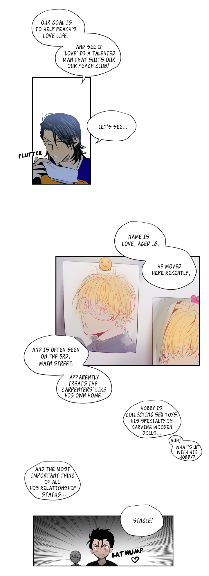 Peach Love Chapter 3 page 10 - Chapter 3 : Meeting (3)