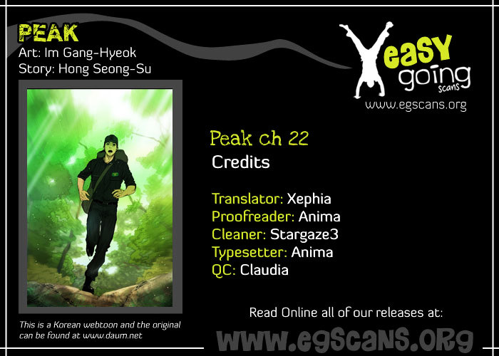 Peak (Im Gang-hyeok) Chapter 22 page 1 - Chapter 22 : Rock. 08 - A Scar within a Scar