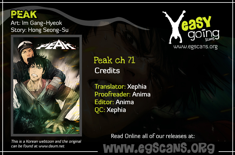 Peak (Im Gang-hyeok) Chapter 71 page 1 - Chapter 71 : Rock. 15 - Seil Blue (End)