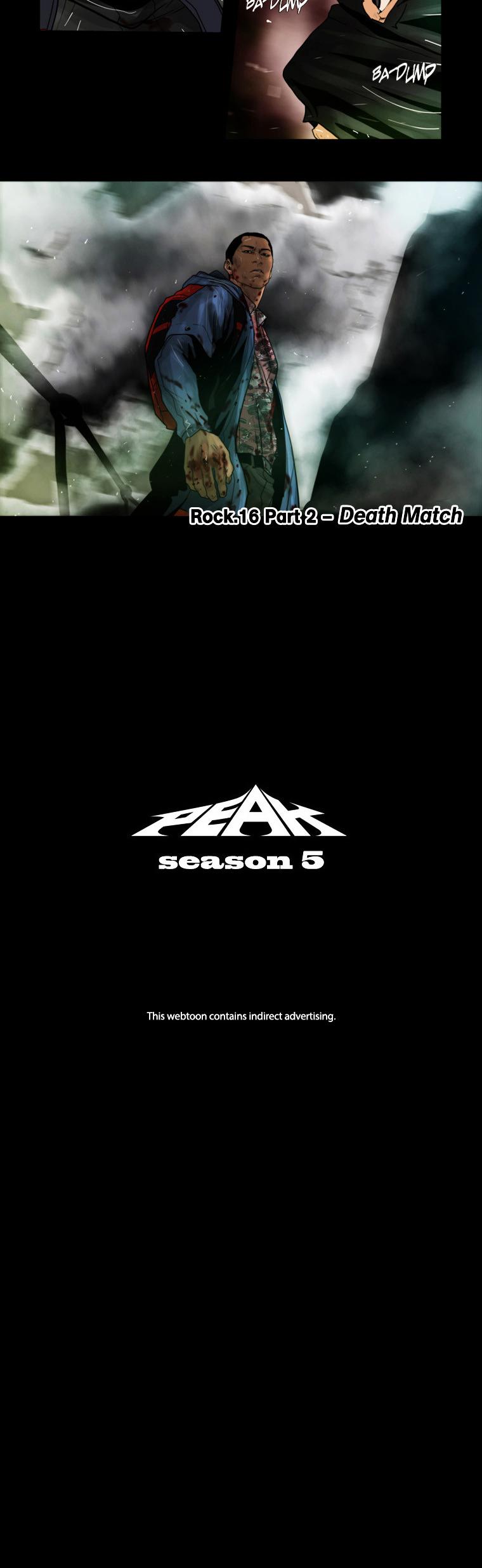 Peak (Im Gang-hyeok) Chapter 79 page 4 - Chapter 79 : Rock 16. (2) Death Match