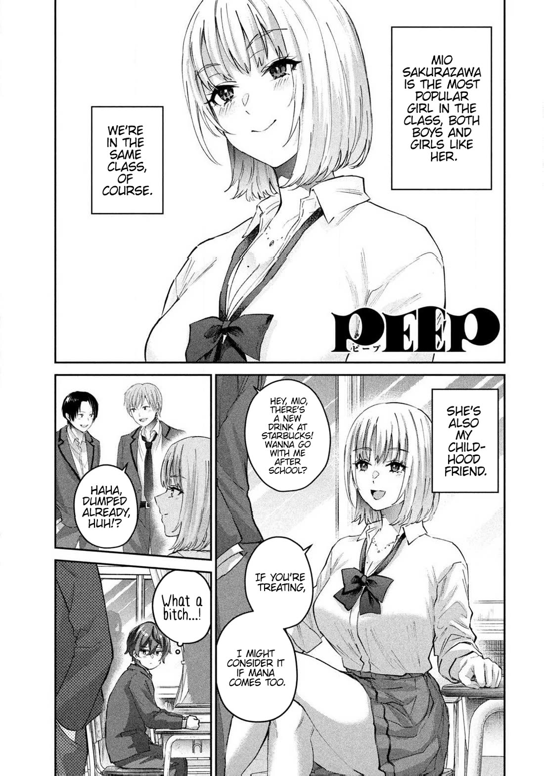 PEEP Chapter 1 page 4 - Chapter 1: Her Secret