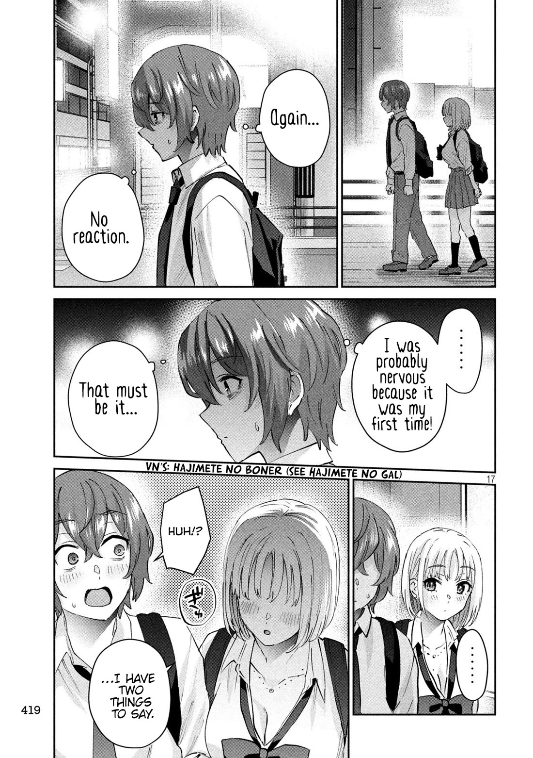 PEEP Chapter 14 page 17 - Chapter 14: Husky Voice & Kiss