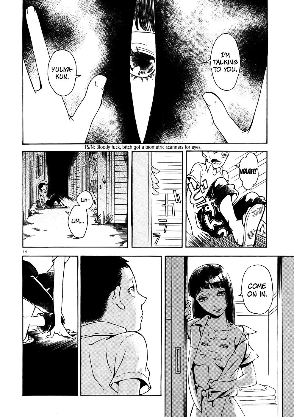 Peephole (TAKAESU Yaya) Chapter 0 page 14 - Chapter 0