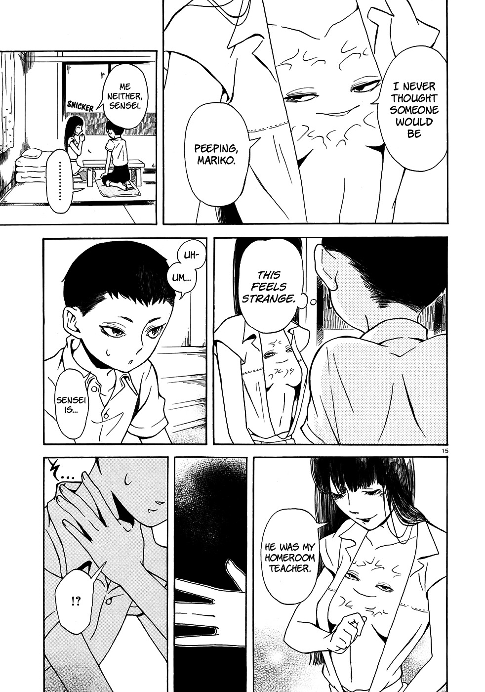 Peephole (TAKAESU Yaya) Chapter 0 page 15 - Chapter 0