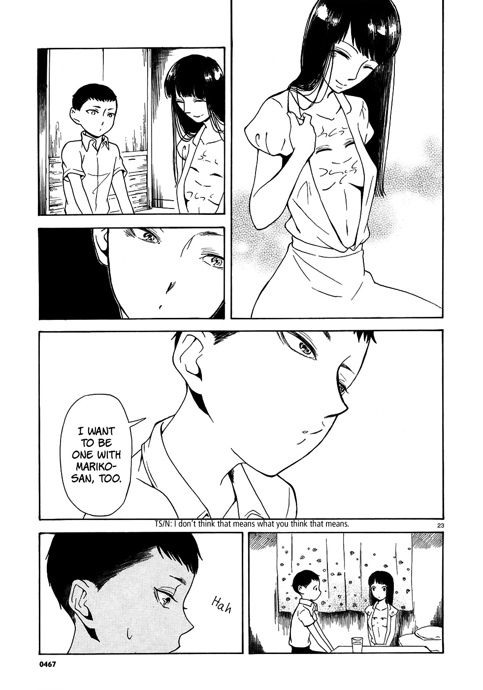 Peephole (TAKAESU Yaya) Chapter 0 page 23 - Chapter 0