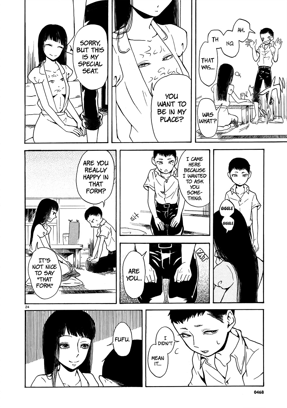 Peephole (TAKAESU Yaya) Chapter 0 page 24 - Chapter 0