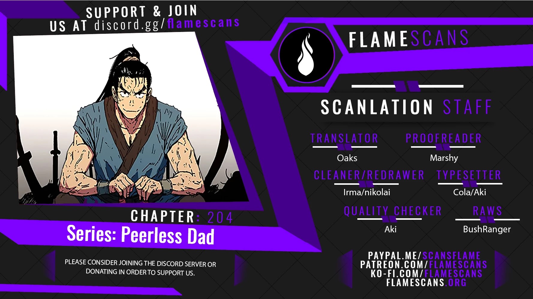 Peerless Dad Chapter 204 page 1 - Chapter 204