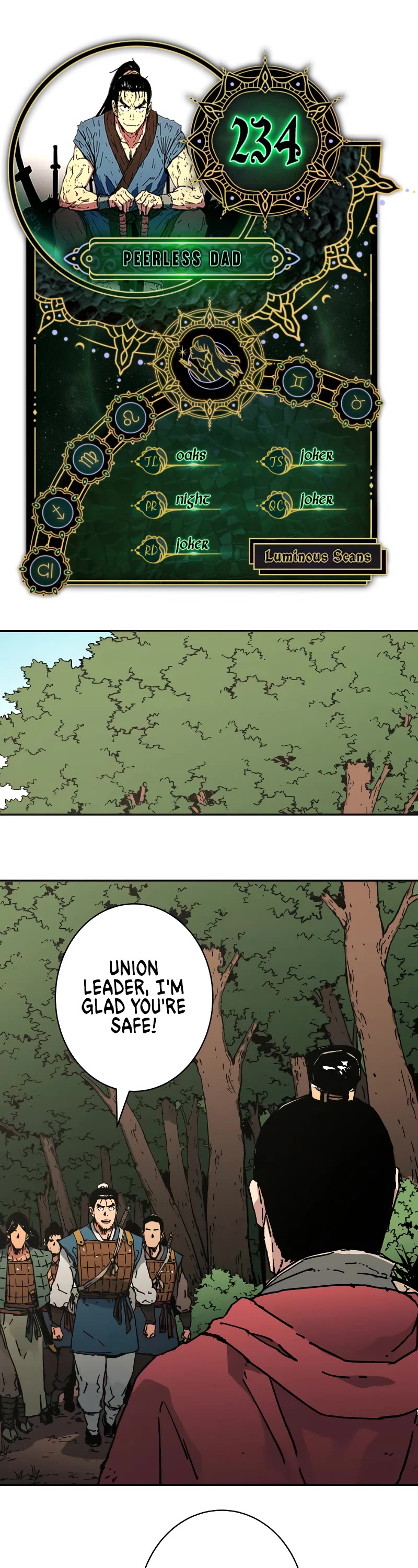 Peerless Dad Chapter 234 page 1 - Chapter 234