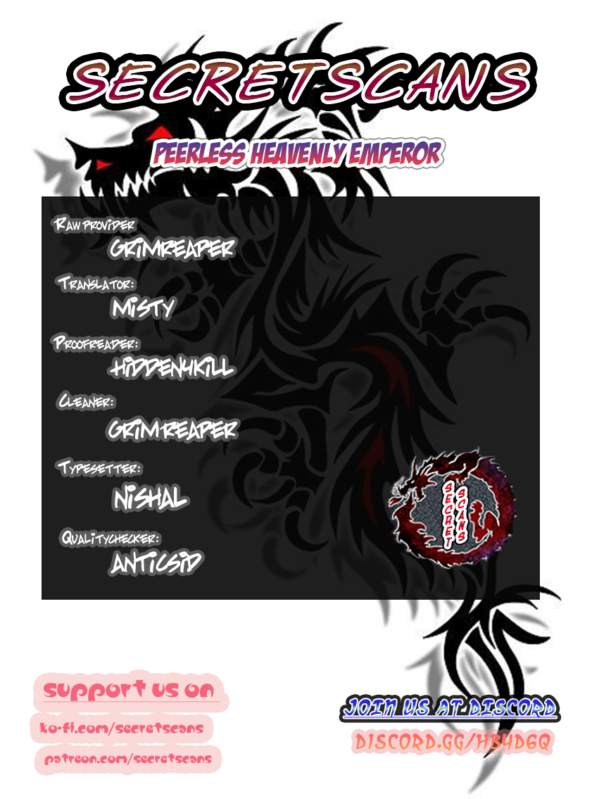 Peerless Heavenly Emperor Chapter 14 page 1 - Chapter 14: Suddenly fainted