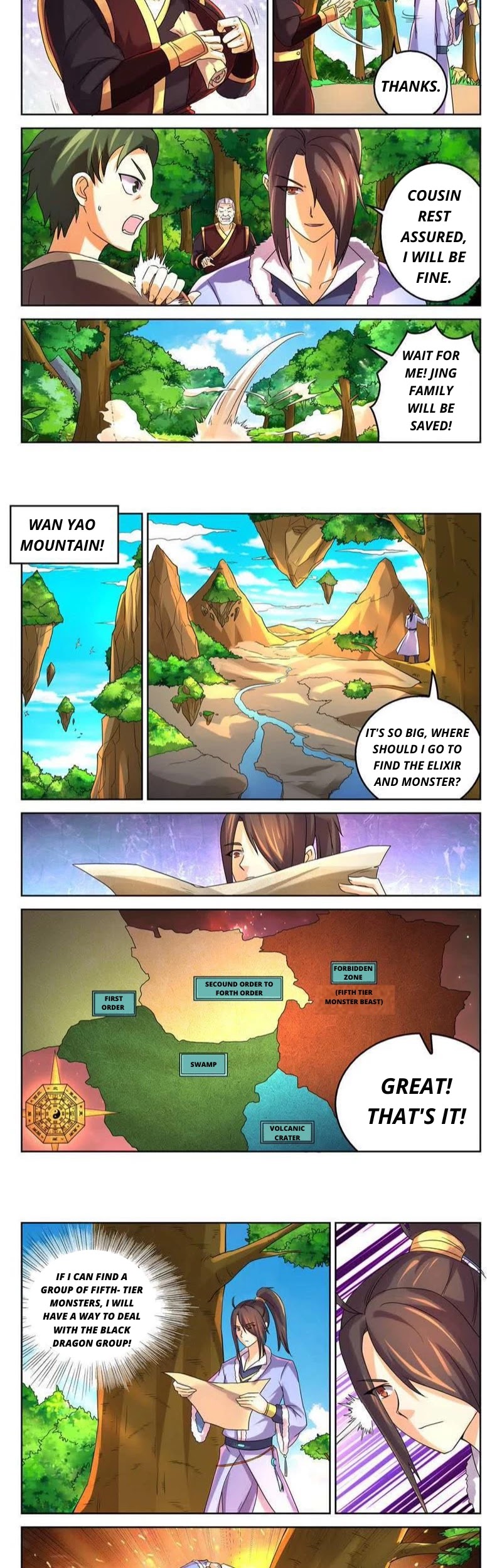 Peerless Heavenly Emperor Chapter 20 page 3 - Chapter 20: To The Ten Thousand Demons Mountain Range