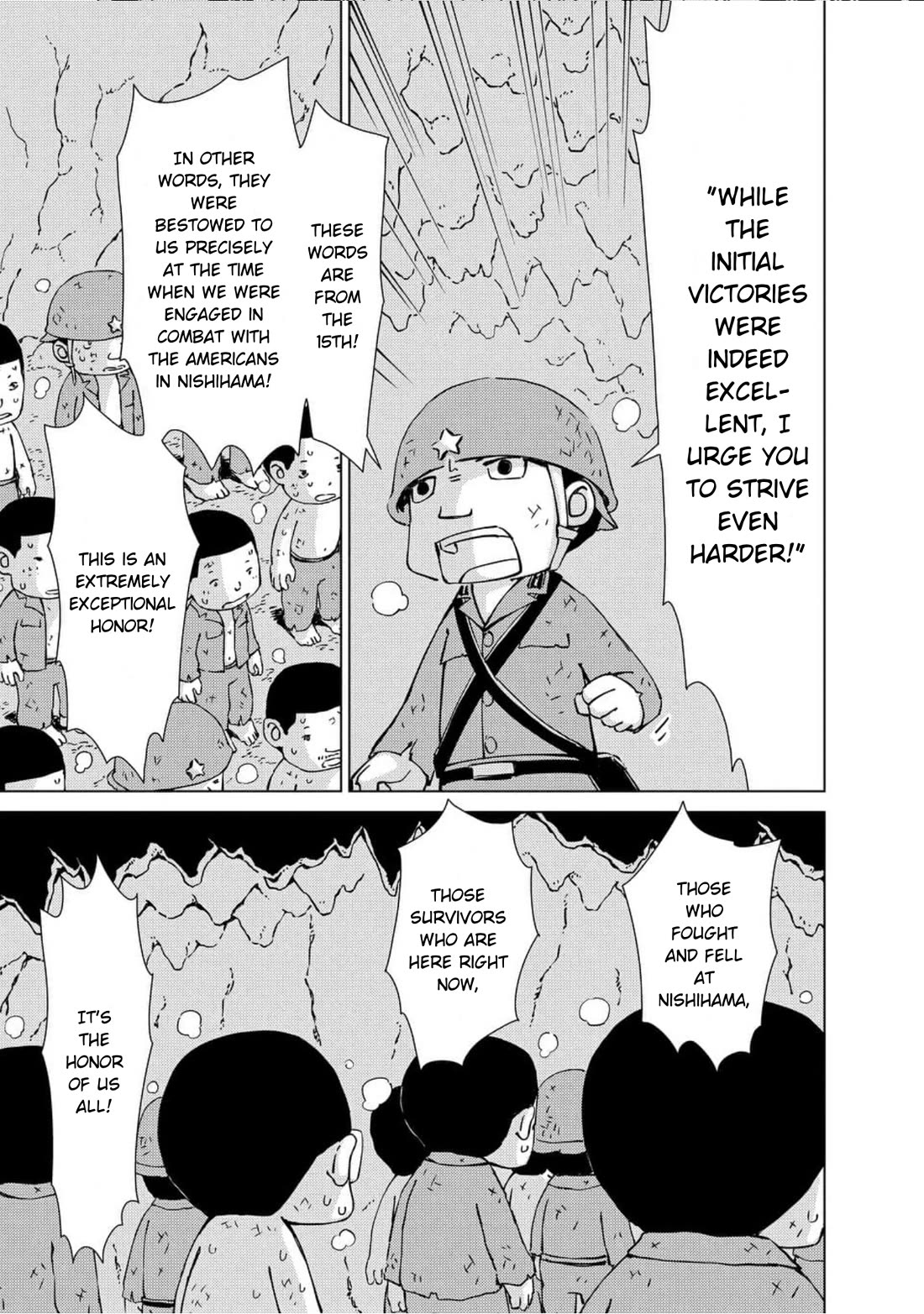 Peleliu: Guernica of Paradise Chapter 11 page 6 - Chapter 11: Sacrificial Stones