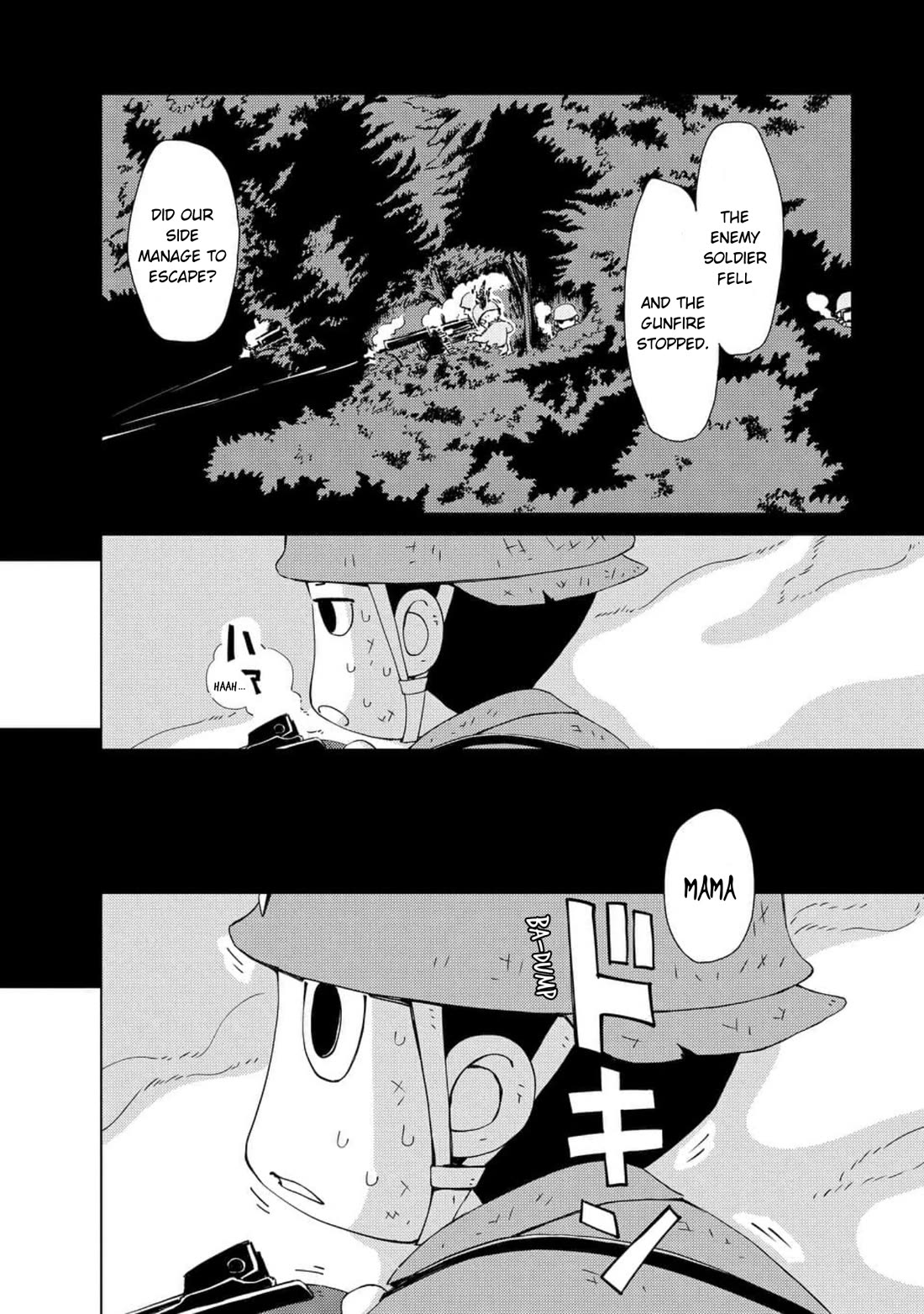 Peleliu: Guernica of Paradise Chapter 13 page 14 - Chapter 13: The Sky