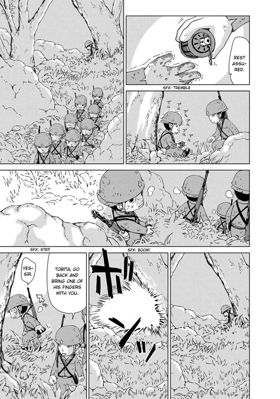 Peleliu: Guernica of Paradise Chapter 13 page 17 - Chapter 13: The Sky