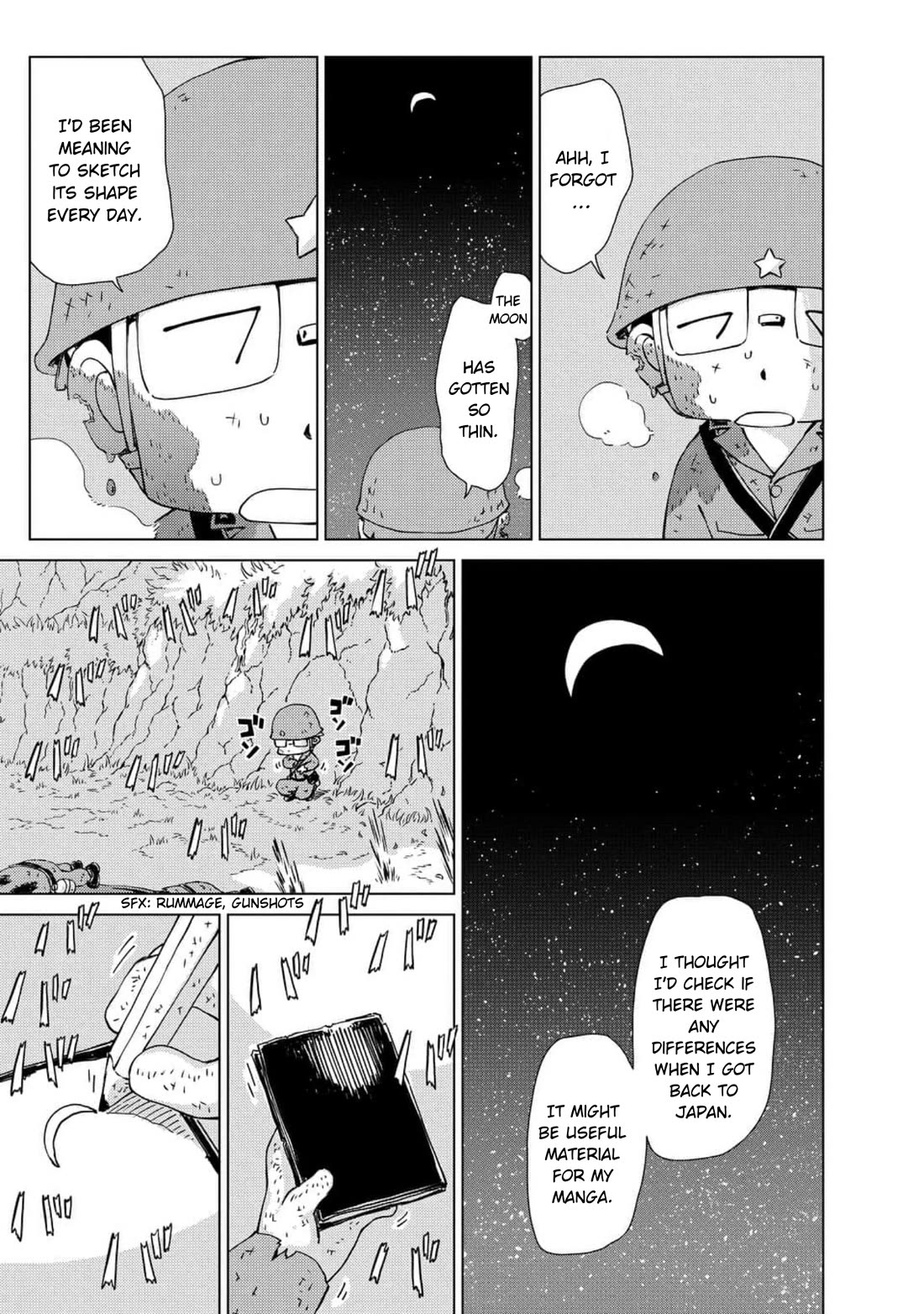 Peleliu: Guernica of Paradise Chapter 13 page 3 - Chapter 13: The Sky
