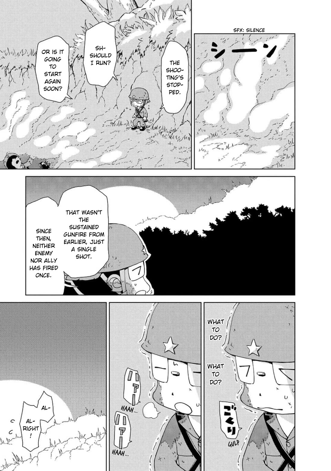 Peleliu: Guernica of Paradise Chapter 13 page 9 - Chapter 13: The Sky