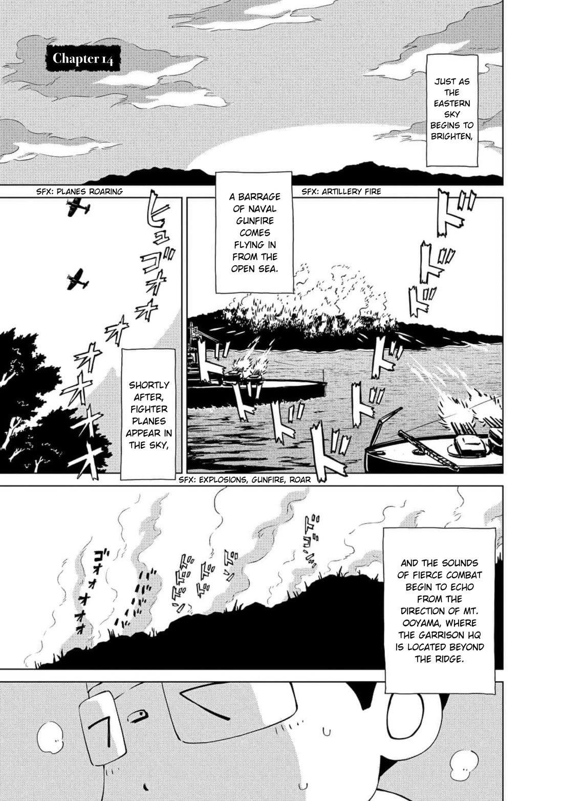 Peleliu: Guernica of Paradise Chapter 14 page 1 - Chapter 14: To Persevere