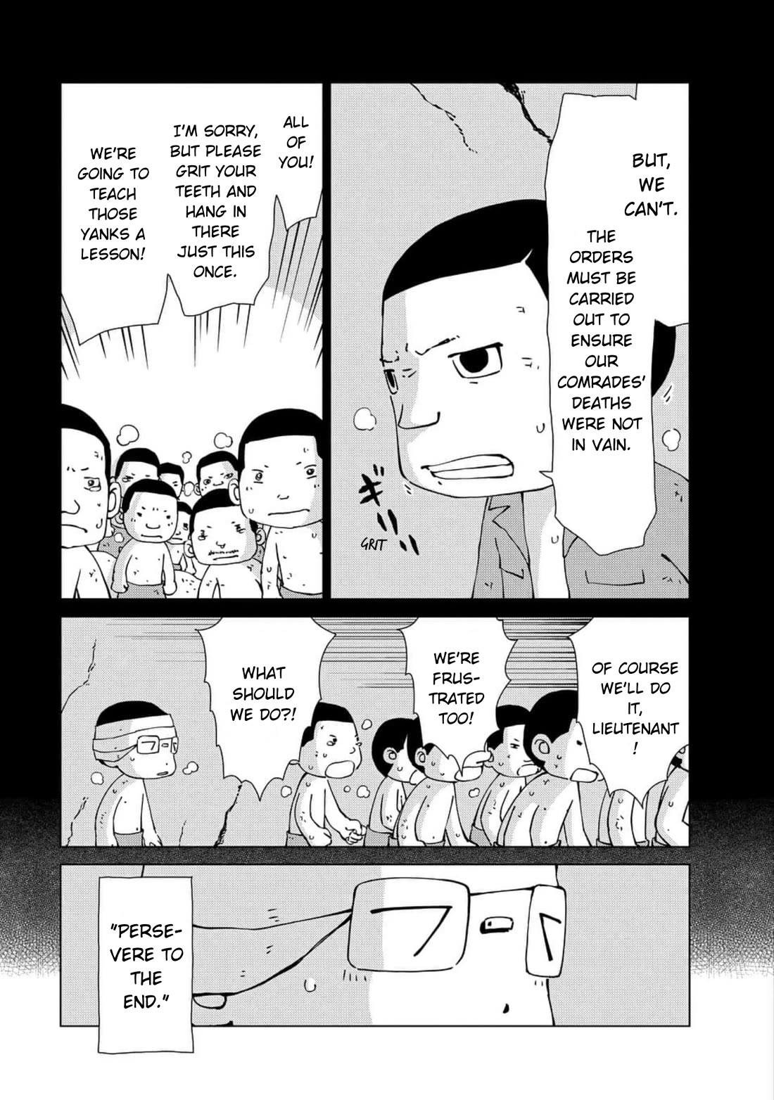 Peleliu: Guernica of Paradise Chapter 14 page 9 - Chapter 14: To Persevere