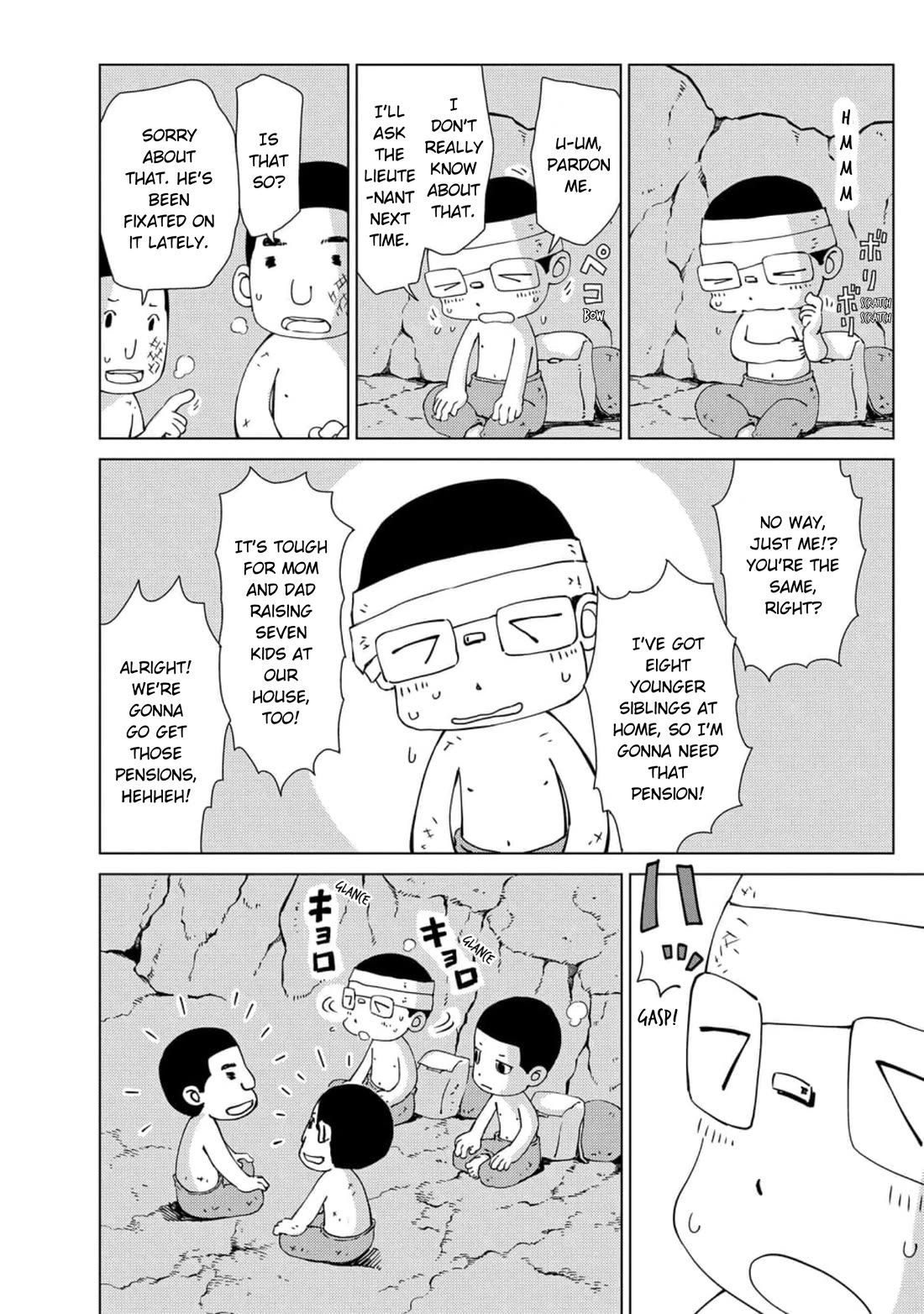 Peleliu: Guernica of Paradise Chapter 16 page 14 - Chapter 16: A Day of Hunger