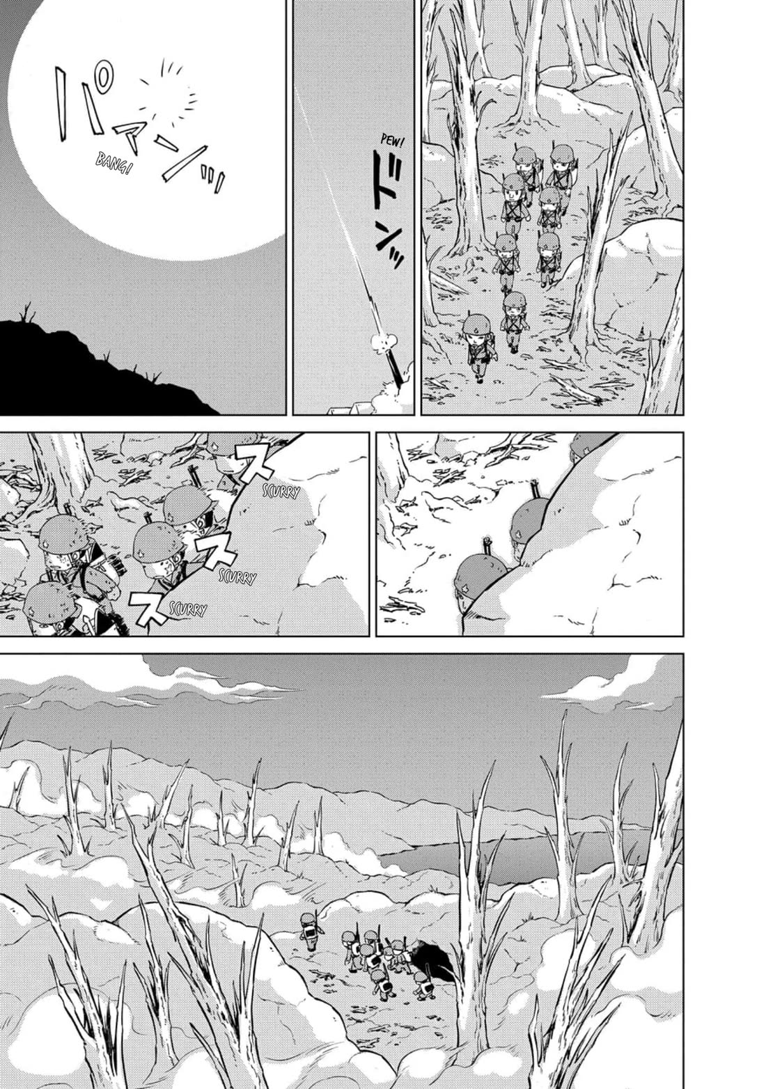 Peleliu: Guernica of Paradise Chapter 16 page 19 - Chapter 16: A Day of Hunger