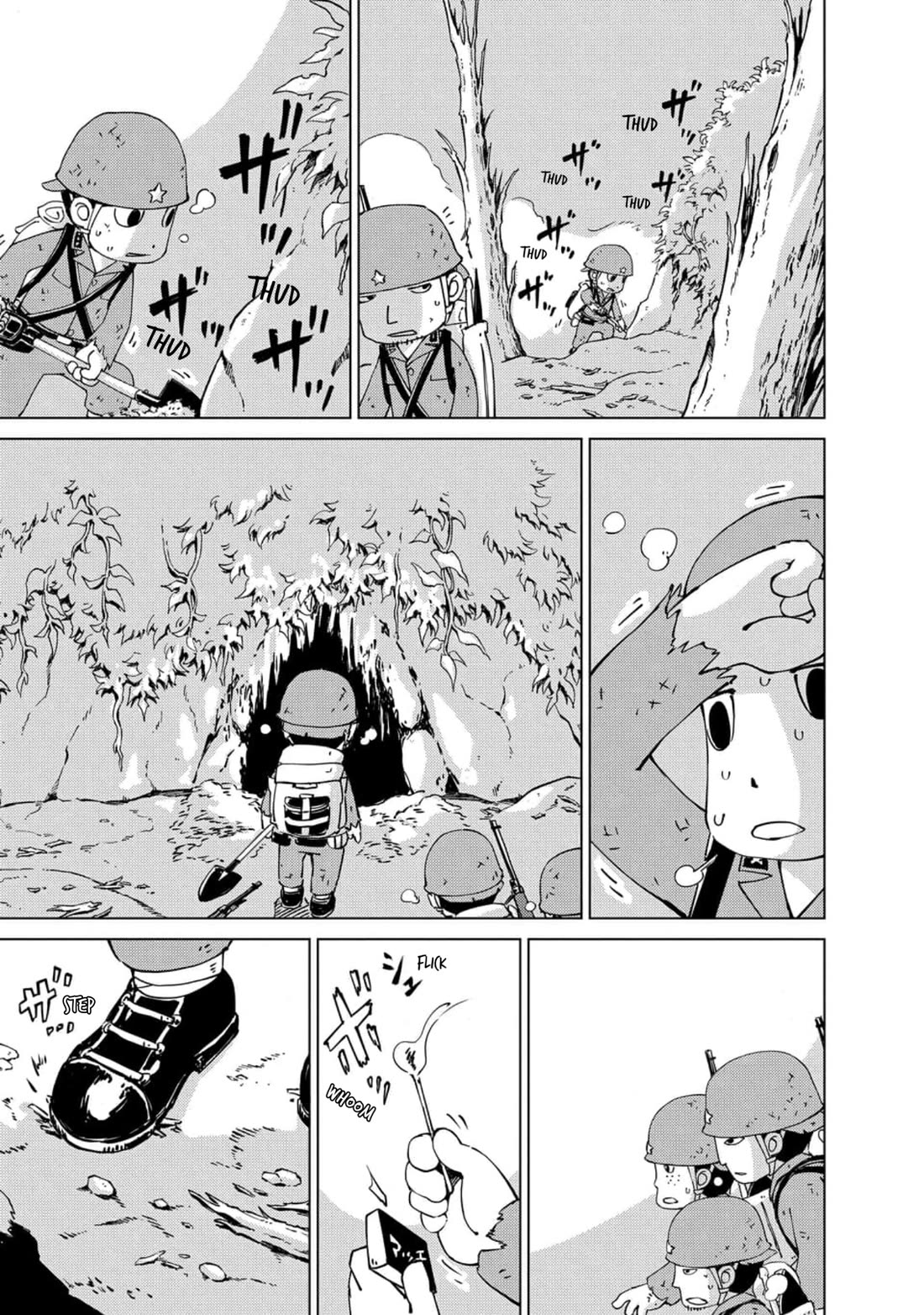 Peleliu: Guernica of Paradise Chapter 16 page 21 - Chapter 16: A Day of Hunger