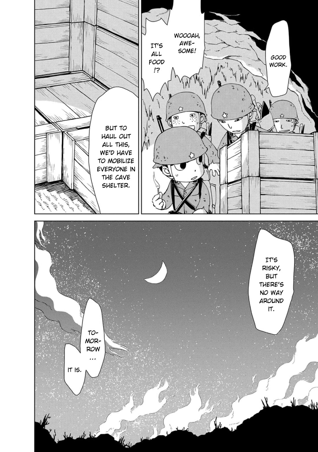 Peleliu: Guernica of Paradise Chapter 16 page 24 - Chapter 16: A Day of Hunger