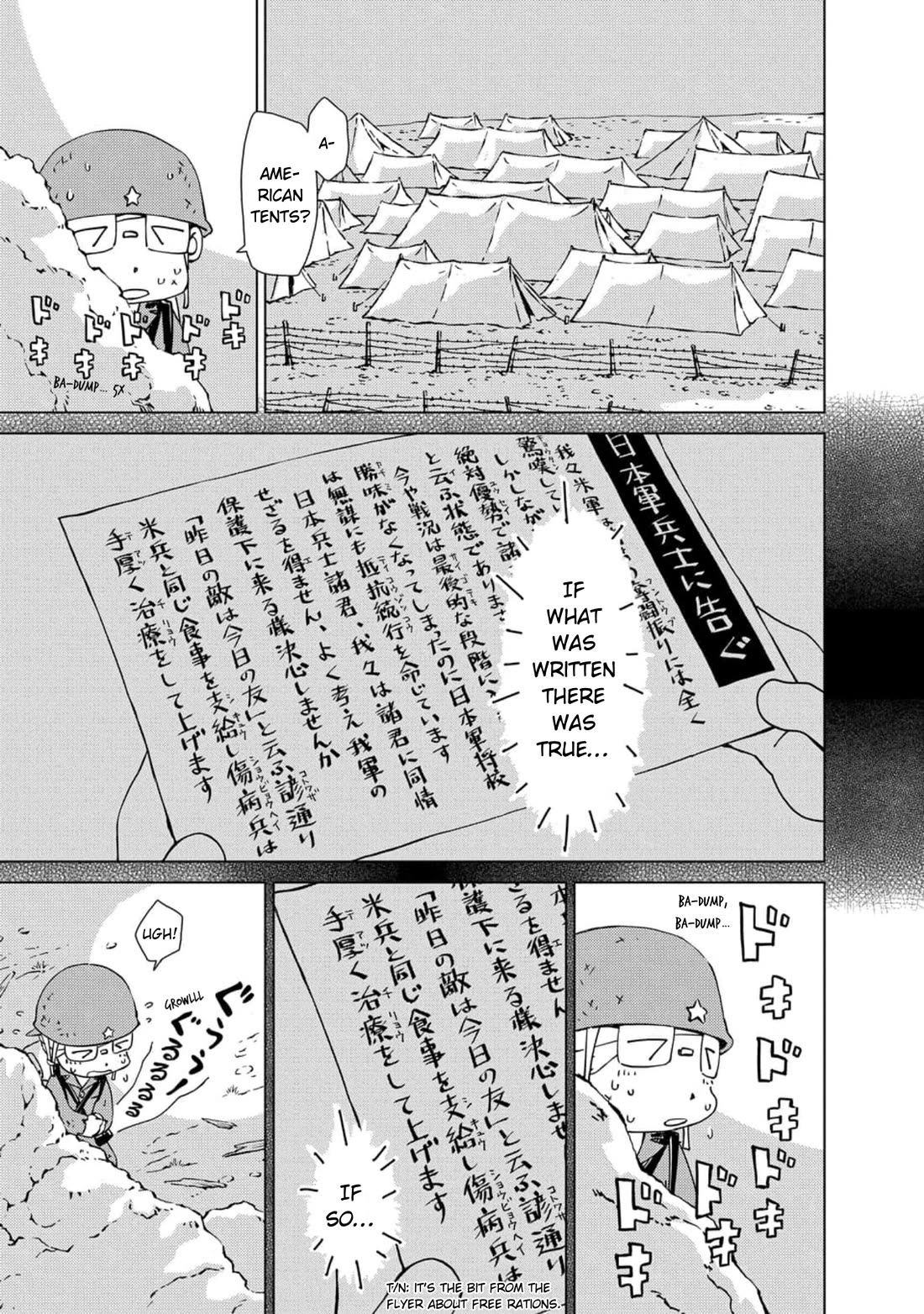 Peleliu: Guernica of Paradise Chapter 16 page 3 - Chapter 16: A Day of Hunger