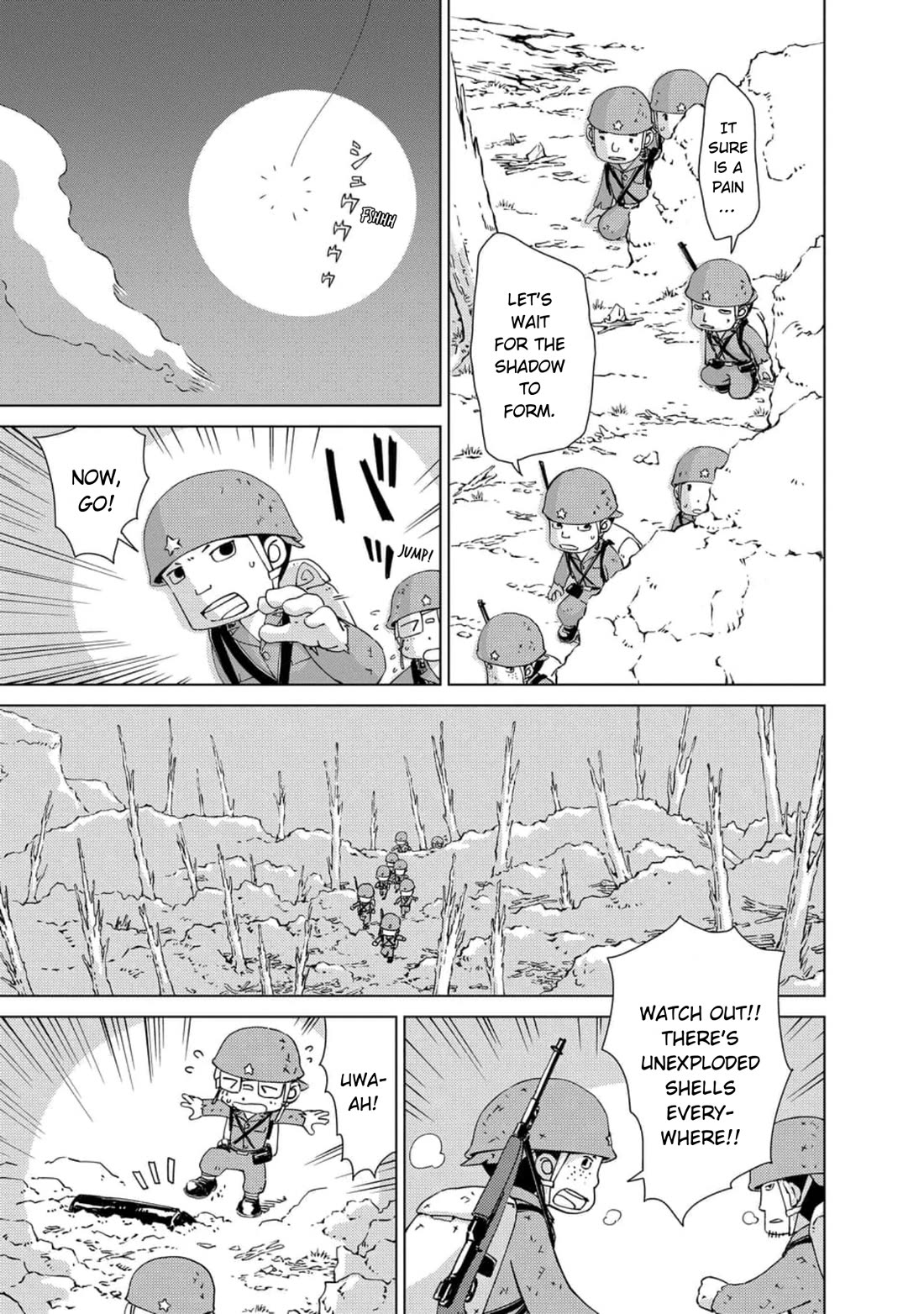Peleliu: Guernica of Paradise Chapter 16 page 5 - Chapter 16: A Day of Hunger