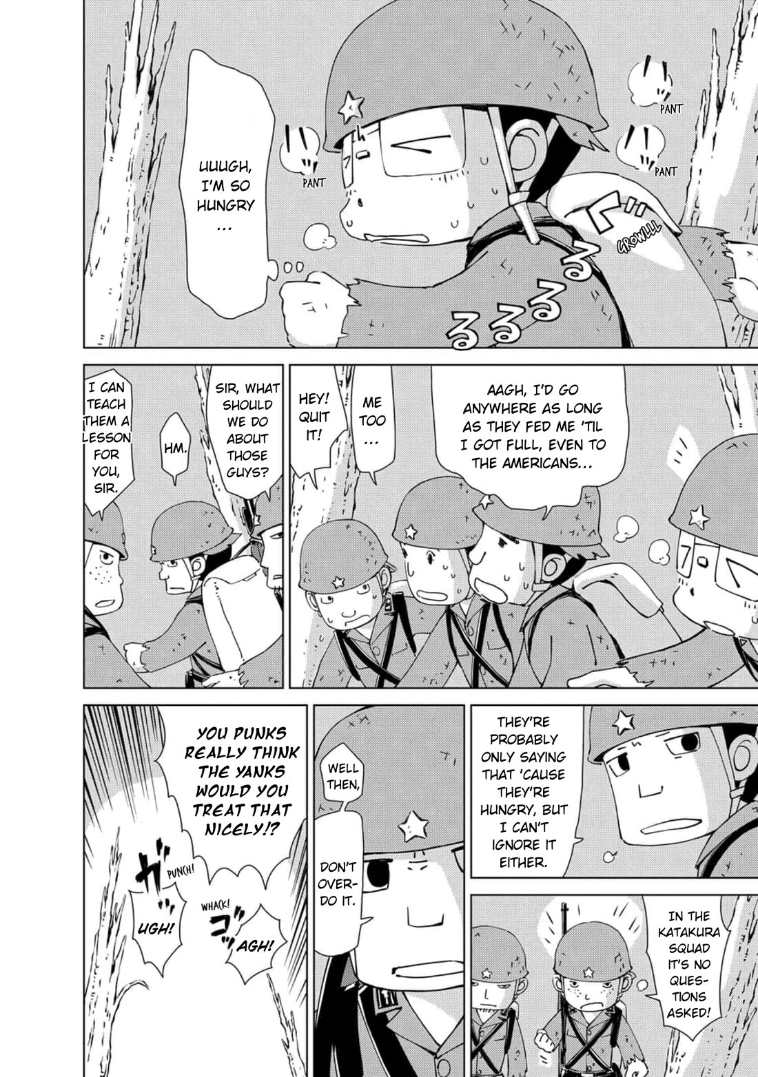 Peleliu: Guernica of Paradise Chapter 16 page 6 - Chapter 16: A Day of Hunger