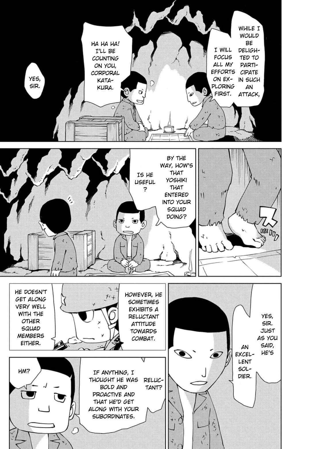 Peleliu: Guernica of Paradise Chapter 16 page 9 - Chapter 16: A Day of Hunger