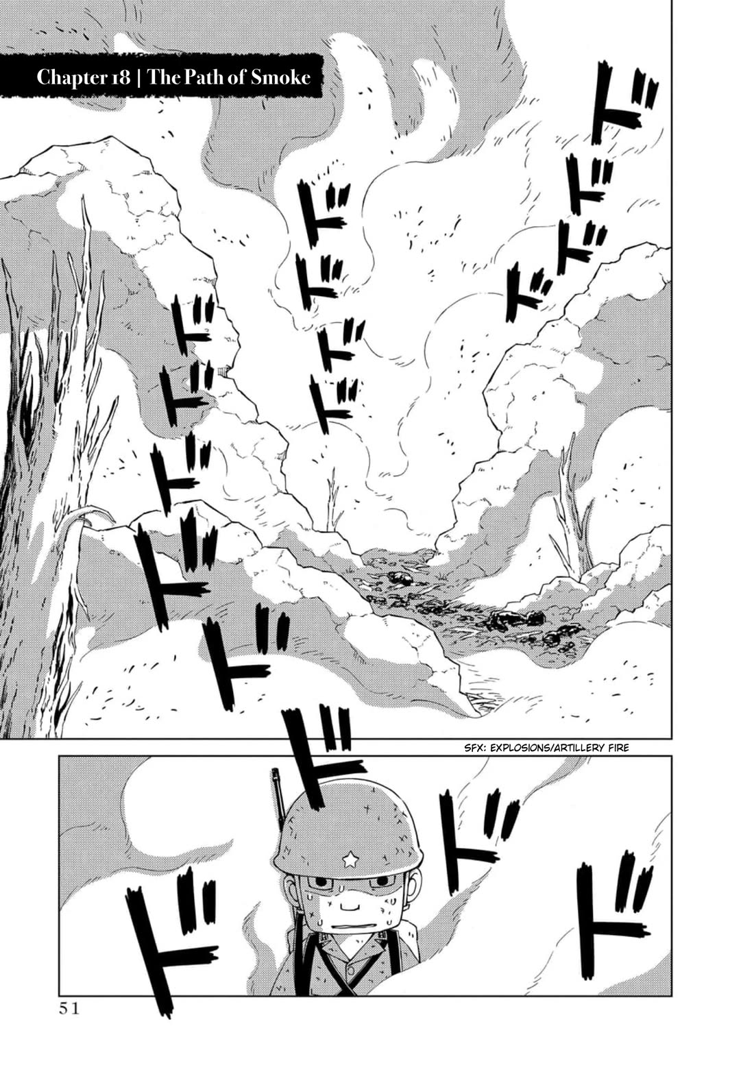 Peleliu: Guernica of Paradise Chapter 18 page 1 - Chapter 18: The Path of Smoke