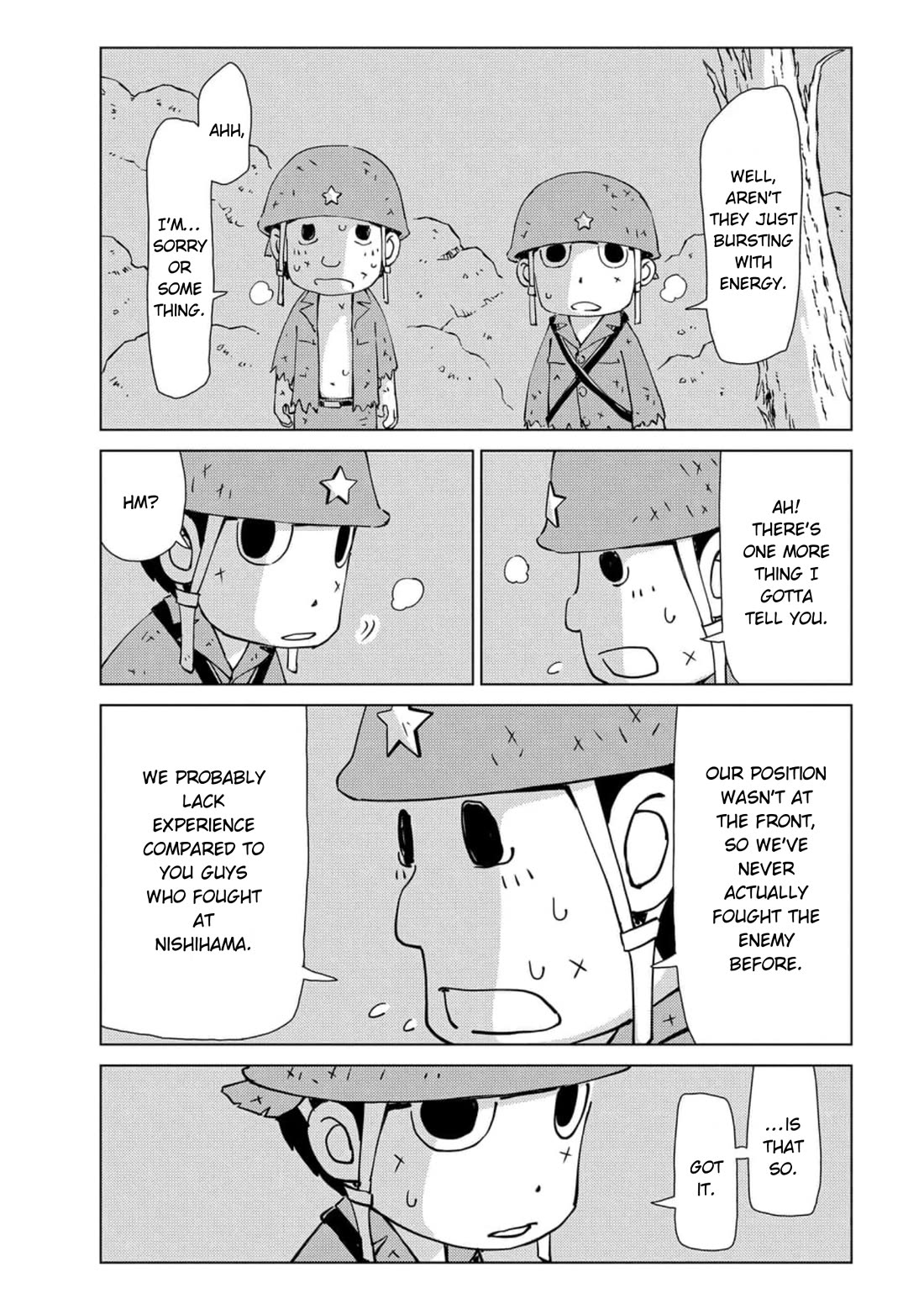 Peleliu: Guernica of Paradise Chapter 22 page 16 - Chapter 22: Comrades