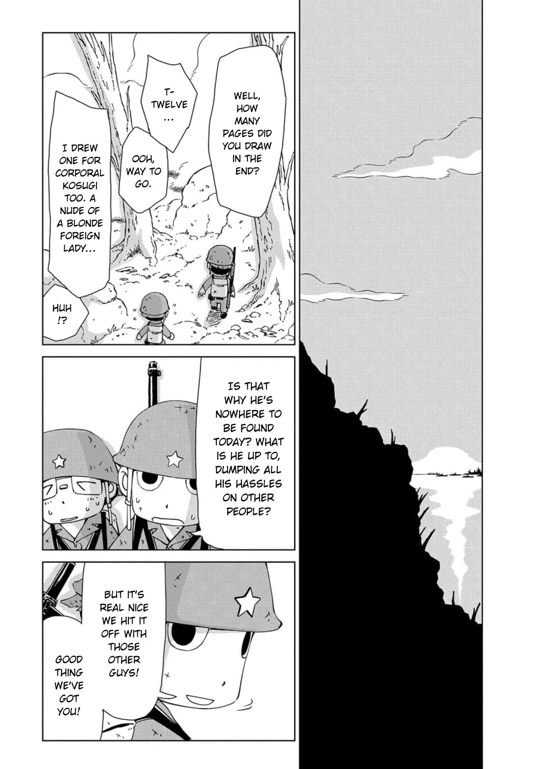 Peleliu: Guernica of Paradise Chapter 22 page 17 - Chapter 22: Comrades