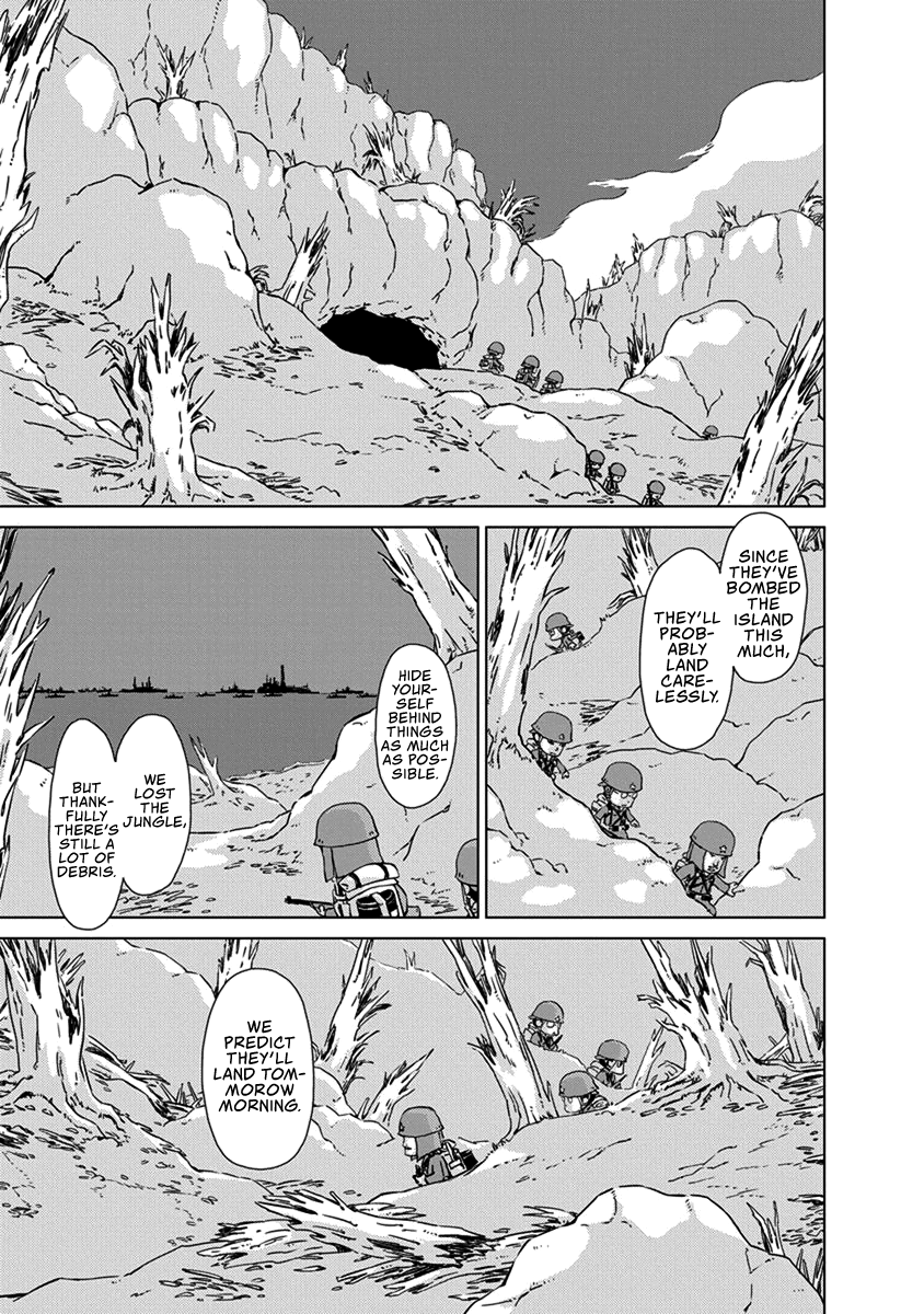 Peleliu: Guernica of Paradise Chapter 3 page 17 - Chapter 3: Battlefield