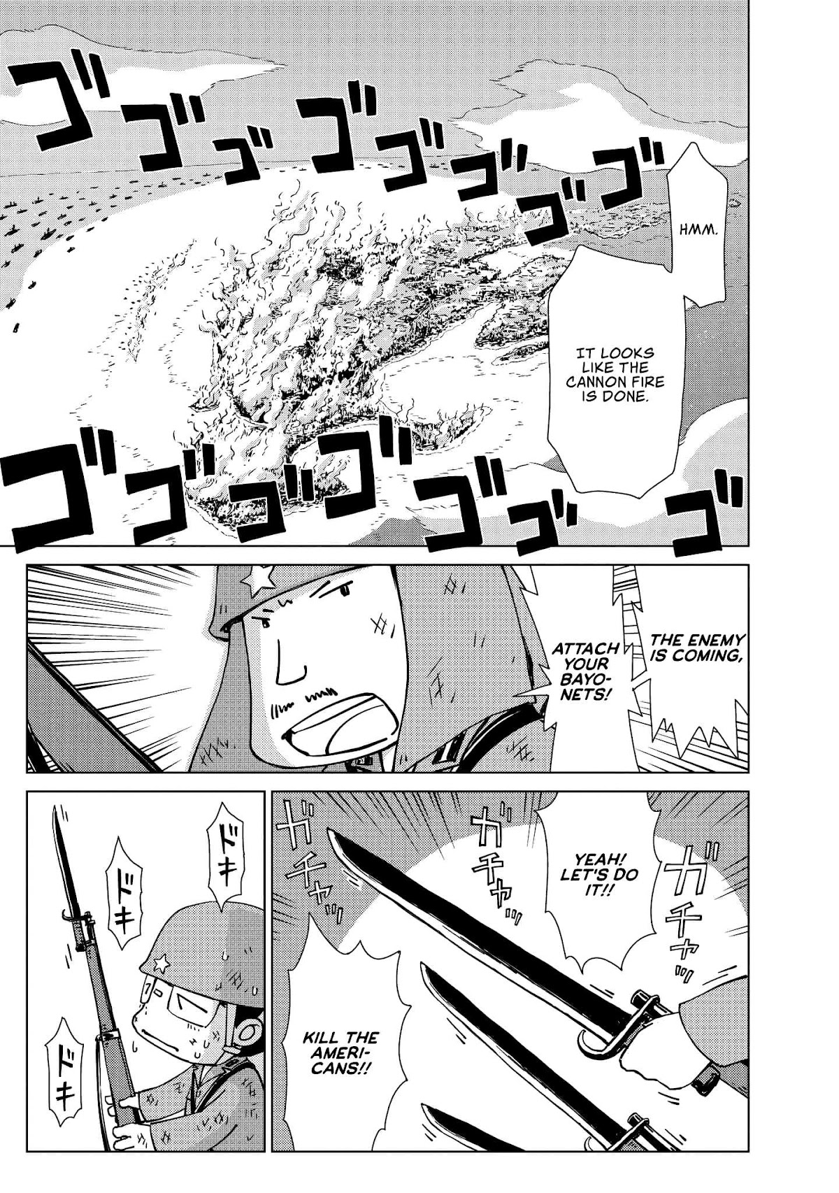 Peleliu: Guernica of Paradise Chapter 4 page 10 - Chapter 4: Morning of the Fight