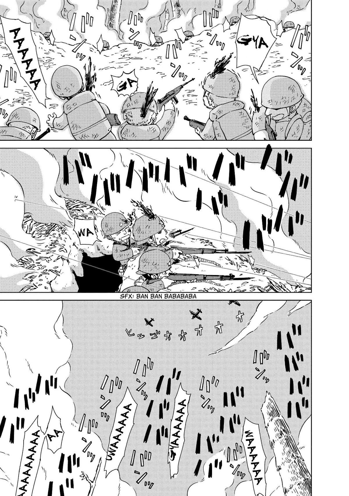 Peleliu: Guernica of Paradise Chapter 4 page 12 - Chapter 4: Morning of the Fight