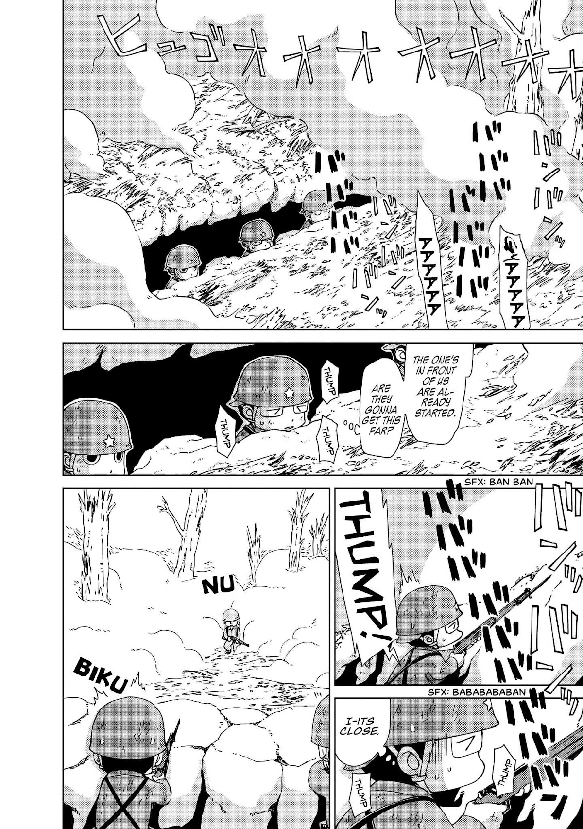 Peleliu: Guernica of Paradise Chapter 4 page 13 - Chapter 4: Morning of the Fight