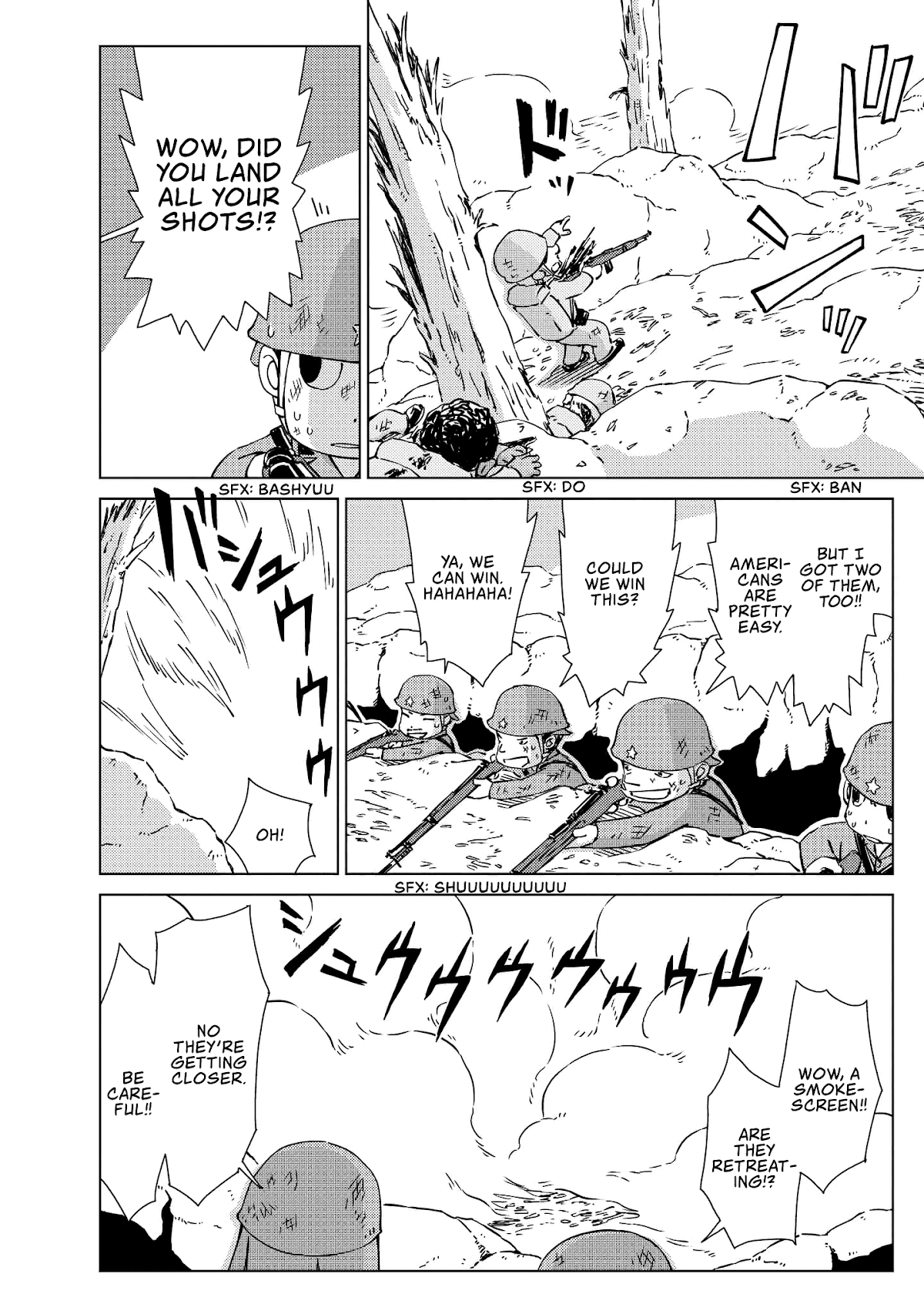 Peleliu: Guernica of Paradise Chapter 4 page 17 - Chapter 4: Morning of the Fight