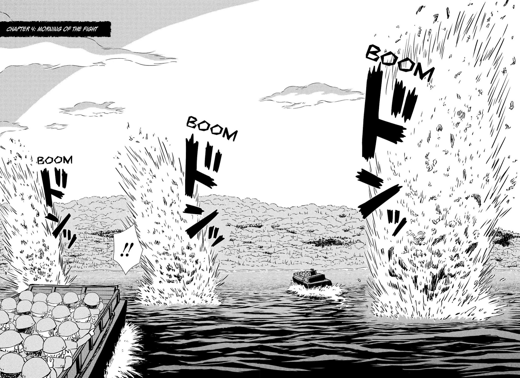 Peleliu: Guernica of Paradise Chapter 4 page 2 - Chapter 4: Morning of the Fight