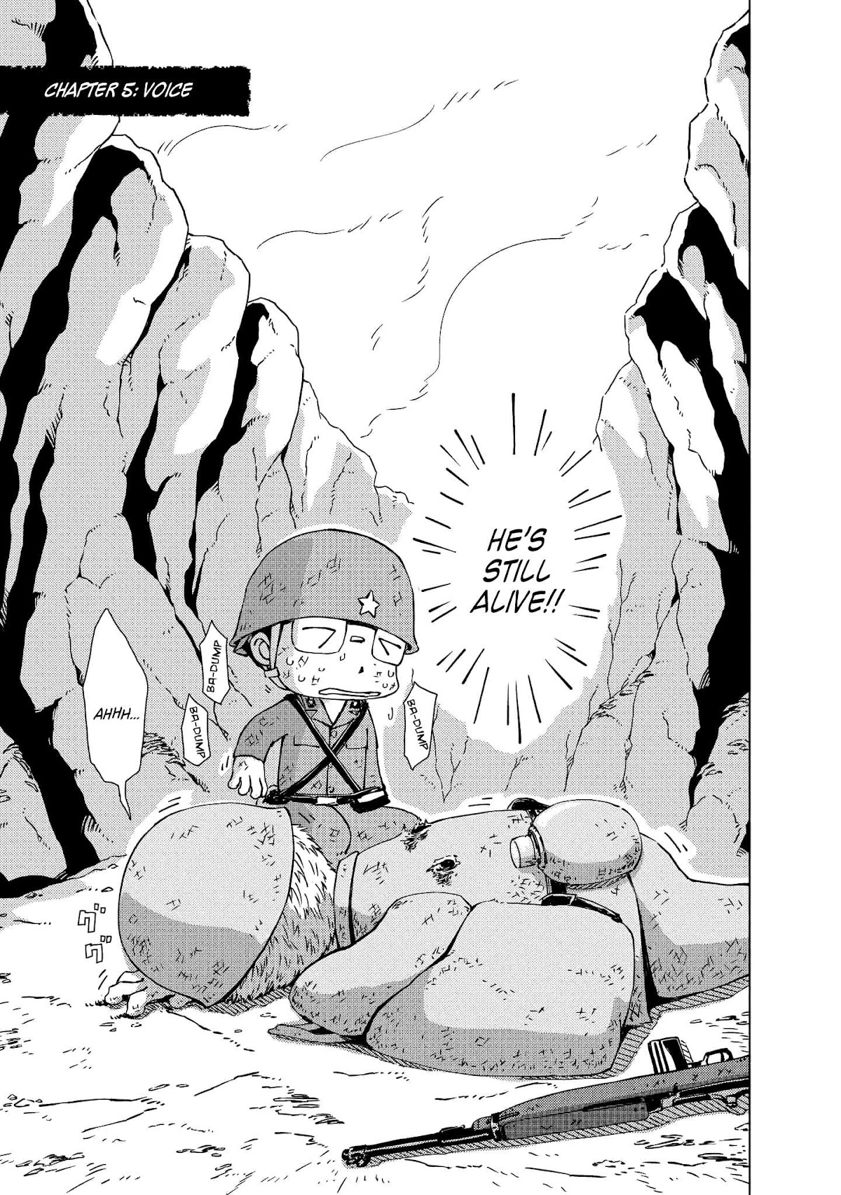 Peleliu: Guernica of Paradise Chapter 5 page 1 - Chapter 5: Voice