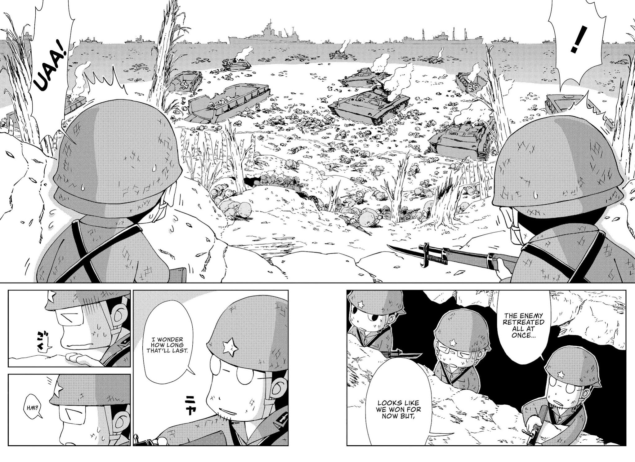 Peleliu: Guernica of Paradise Chapter 5 page 23 - Chapter 5: Voice