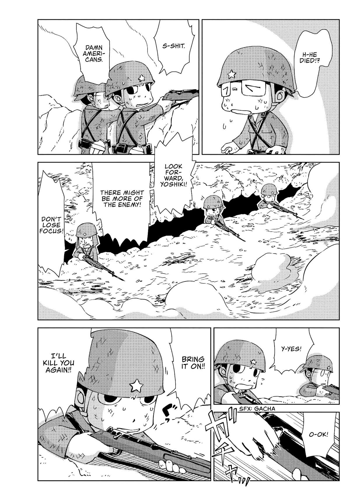 Peleliu: Guernica of Paradise Chapter 5 page 6 - Chapter 5: Voice