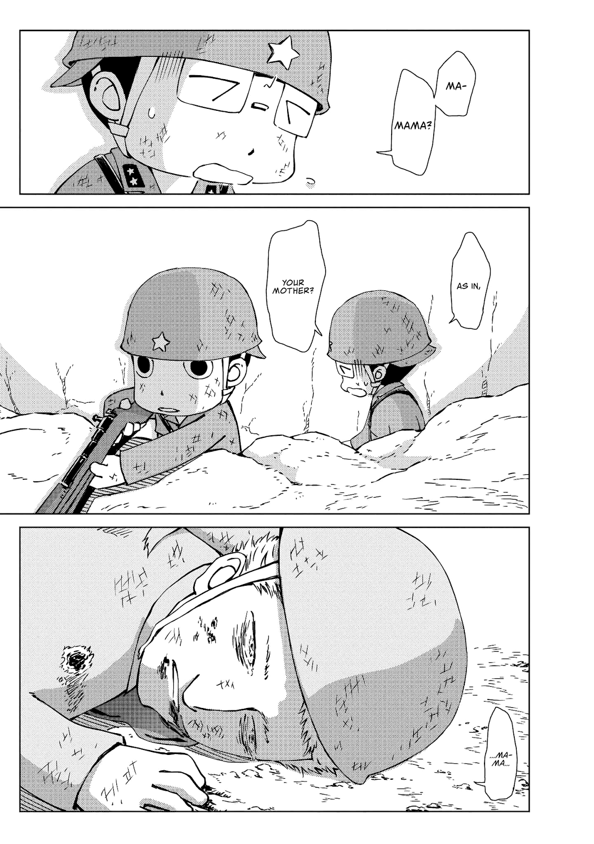 Peleliu: Guernica of Paradise Chapter 5 page 9 - Chapter 5: Voice