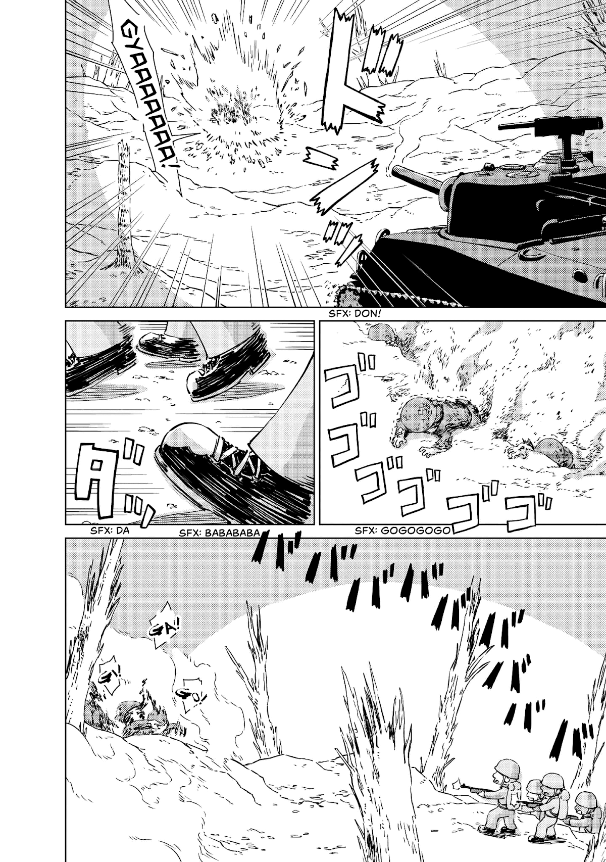 Peleliu: Guernica of Paradise Chapter 6 page 13 - Chapter 6: Under the Rainbow