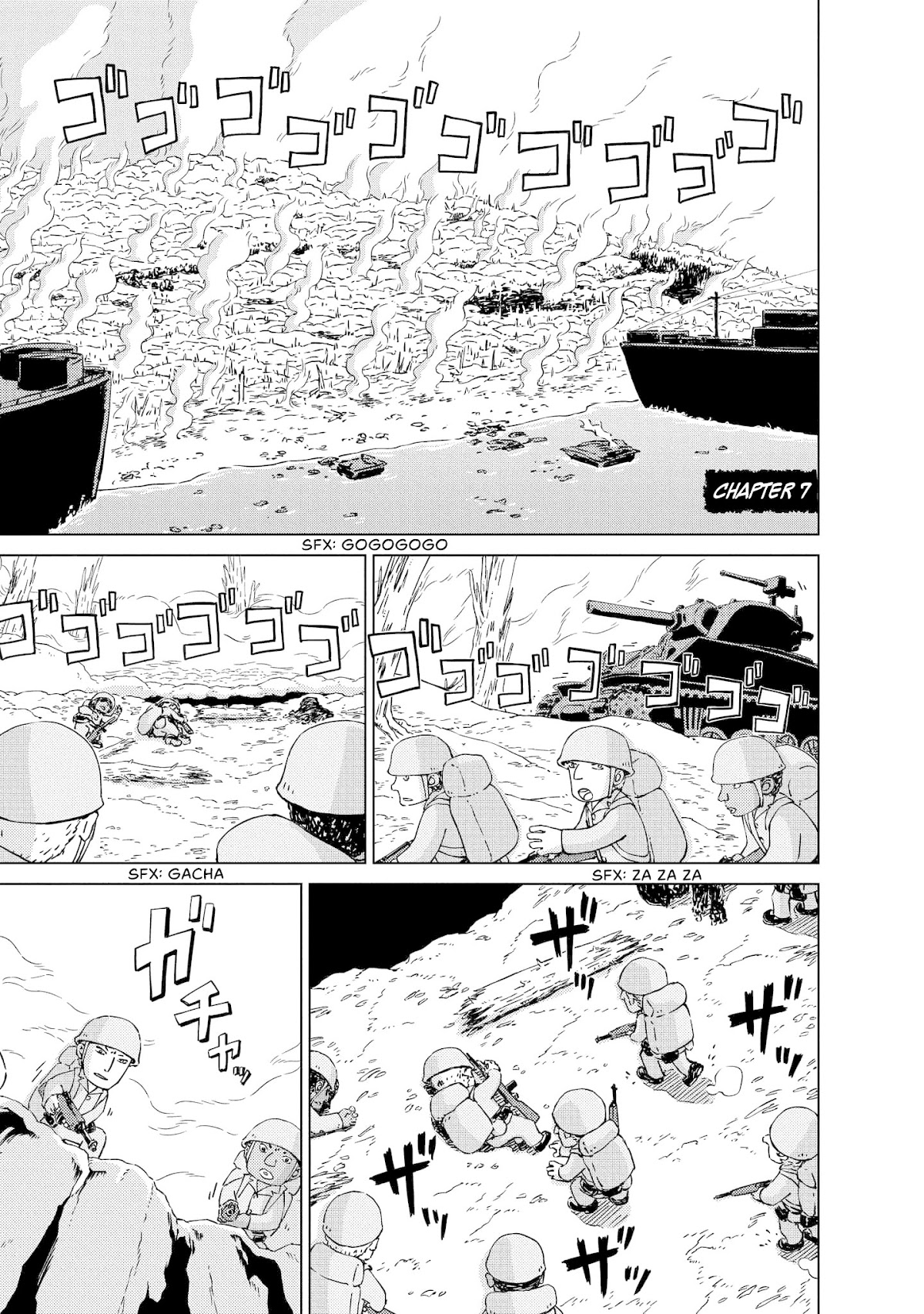 Peleliu: Guernica of Paradise Chapter 7 page 1 - Chapter 7: Falling Sun