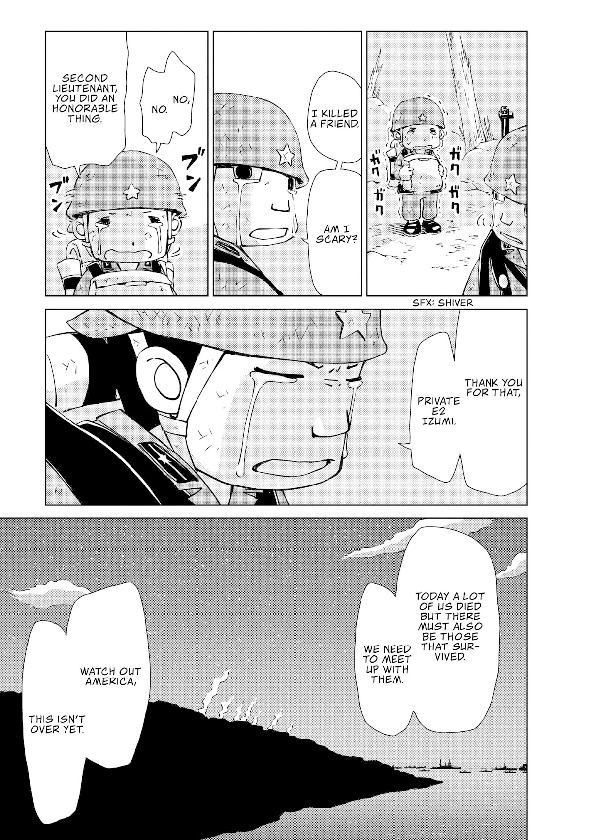 Peleliu: Guernica of Paradise Chapter 7 page 23 - Chapter 7: Falling Sun